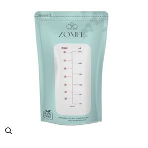 ZOME breast milk bags 100 count 8 Oz. 240 mL